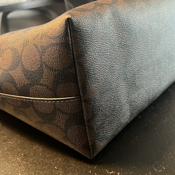 Coach Brown Signature Gallery Tote - Picture 6 of 6